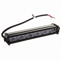 Фара светодиодная OFF ROAD прямоугольная 12V/24V 18W SKYWAY 6 диодов (~183*30мм) расс.свет 1шт. Ближ
